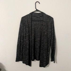 Black/Gray Cardigan